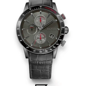 Men,Original Watches Hugo Boss watches Men's Black Dial Leather Band Watch - 1513445 Boss