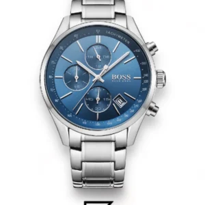 Men,Watches,Men,Original Watches Hugo Boss original-watches Grand Prix Men's Blue Dial Stainless Steel Band Watch - 1513478 Boss