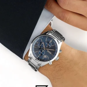 Men,Watches,Men,Original Watches Hugo Boss original-watches Grand Prix Men's Blue Dial Stainless Steel Band Watch - 1513478 Boss