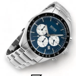 Men,Original Watches Hugo Boss watches Trophy Men's Blue Dial Stainless Steel Band Watch - 1513630 Boss