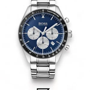 Men,Original Watches Hugo Boss watches Trophy Men's Blue Dial Stainless Steel Band Watch - 1513630 Boss