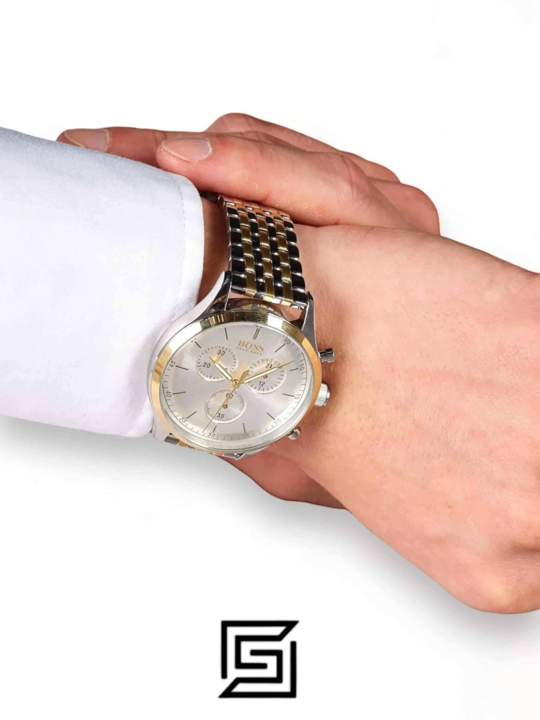 Men,Original Watches Hugo Boss watches Mens Chronograph Quartz Watch with Stainless Steel Strap - 1513654 Boss