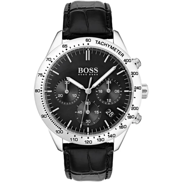 Men,Original Watches Hugo Boss original-watches Men's Black Dial Leather Band Watch - 1513579 Boss