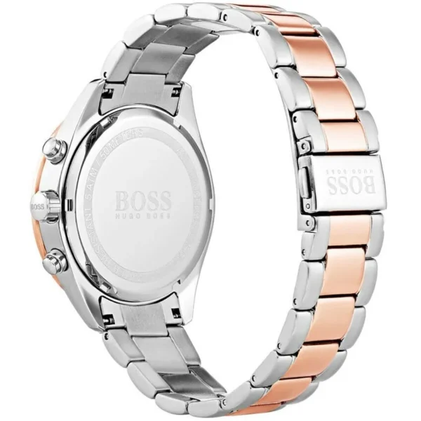 Men,Original Watches Hugo Boss original-watches 1513584 Black Talent Steel Two Tone Men's Watch Boss
