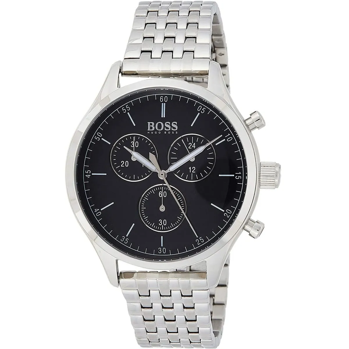 Men,Original Watches Hugo Boss original-watches Mens Chronograph Quartz Watch with Stainless Steel Strap 1513652 Boss