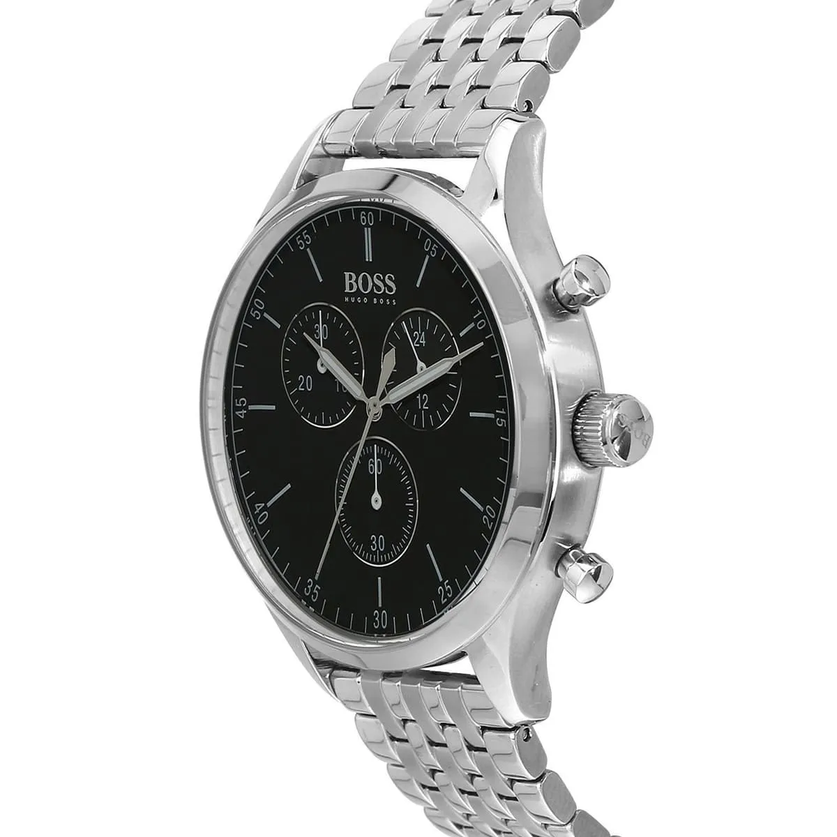 Men,Original Watches Hugo Boss original-watches Mens Chronograph Quartz Watch with Stainless Steel Strap 1513652 Boss