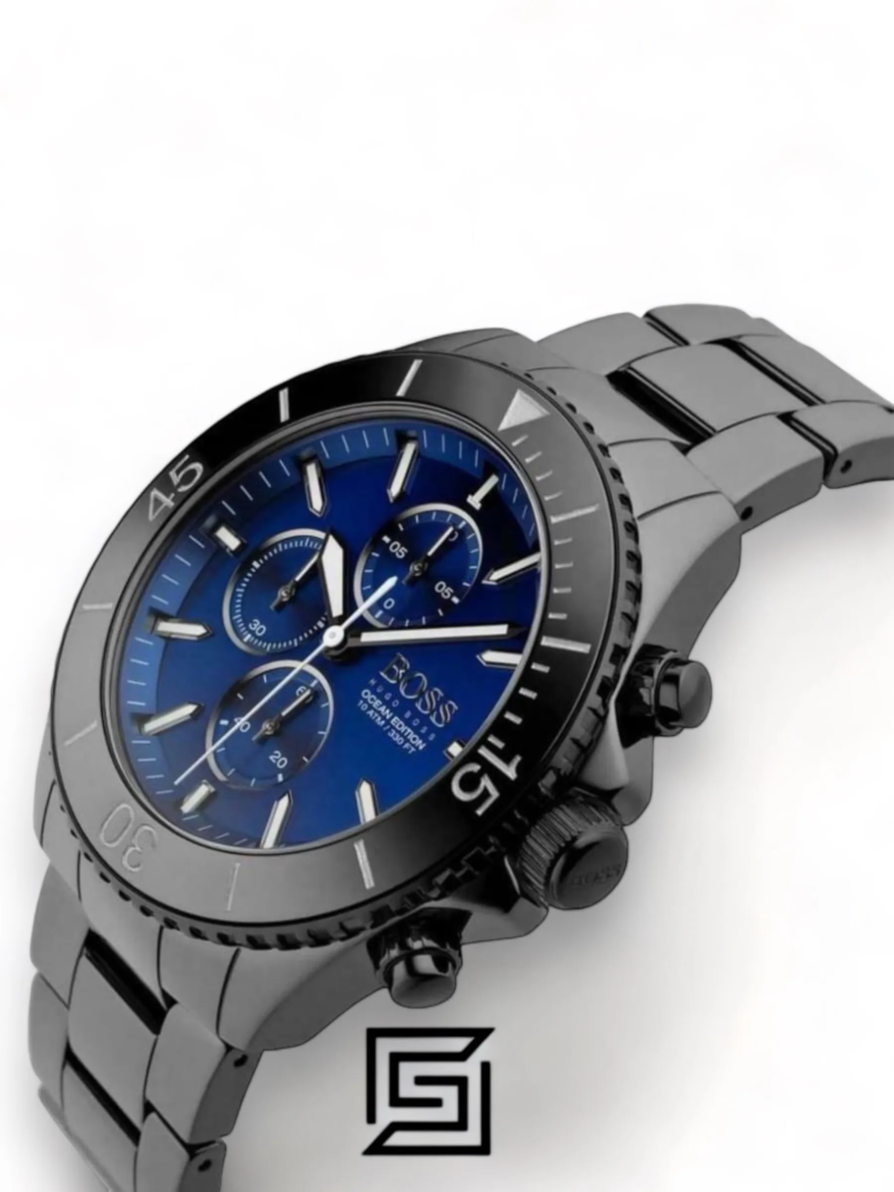 Men,Original Watches Hugo Boss original-watches Men's Analogue Quartz Watch with Ceramic Strap - 1513743 Boss