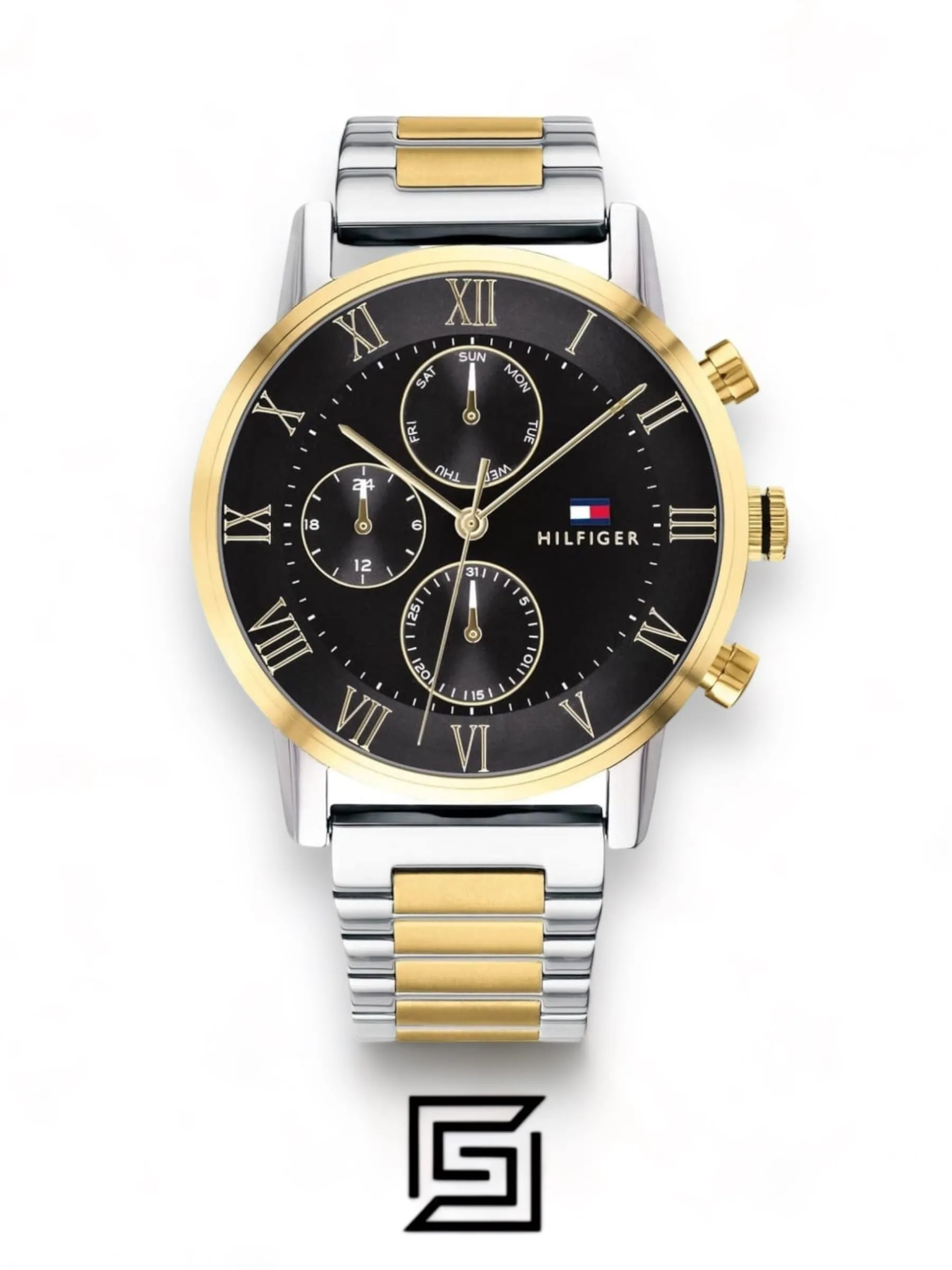 Men,Original Watches Tommy Hilfiger watches Analog Black Dial Men