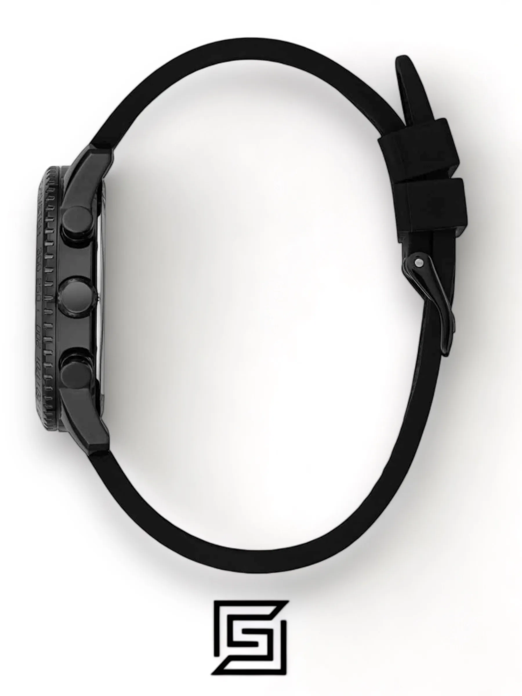 Original Watches,Women Guess original-watches Marina Women's Black Dial Silicone Band Watch - W1025L3 Guess