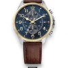 Men,Original Watches Tommy Hilfiger original-watches Men's Blue Dial Leather Band Watch - 1791275 Tommy Hilfiger