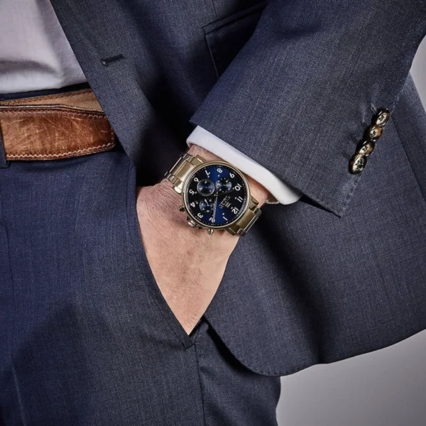 Men,Original Watches Tommy Hilfiger watches Men's Gold Chronograph Watch - 1710384 Tommy Hilfiger