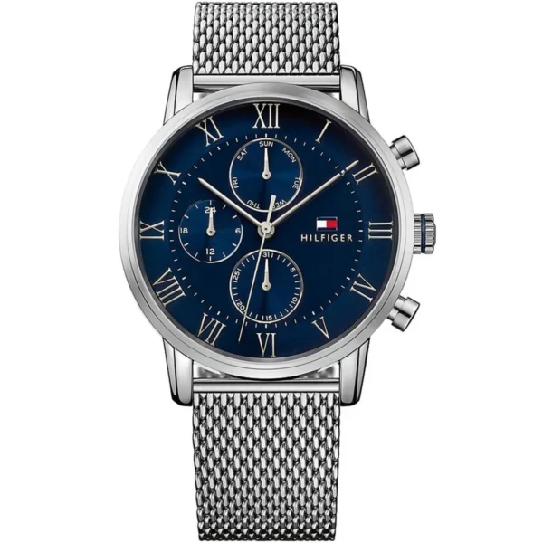 Men,Original Watches Tommy Hilfiger original-watches Men's 1791398 Sophisticated Sport Analog Display Quartz Silver Watch Tommy Hilfiger