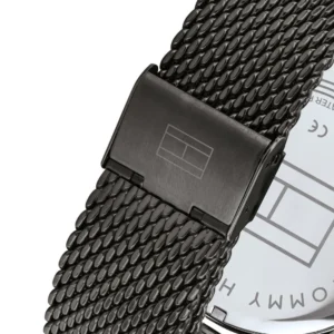 Men,Original Watches Tommy Hilfiger original-watches 1791613 Stainless Steel Round Analog Water Resistant Watch for Men - Dark Grey Tommy Hilfiger