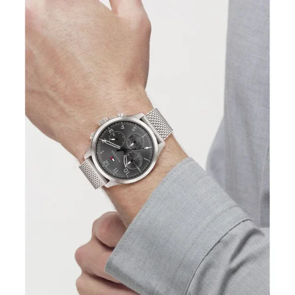 Men,Original Watches Tommy Hilfiger original-watches Men's Asher Grey Dial Watch - 1791851 Tommy Hilfiger