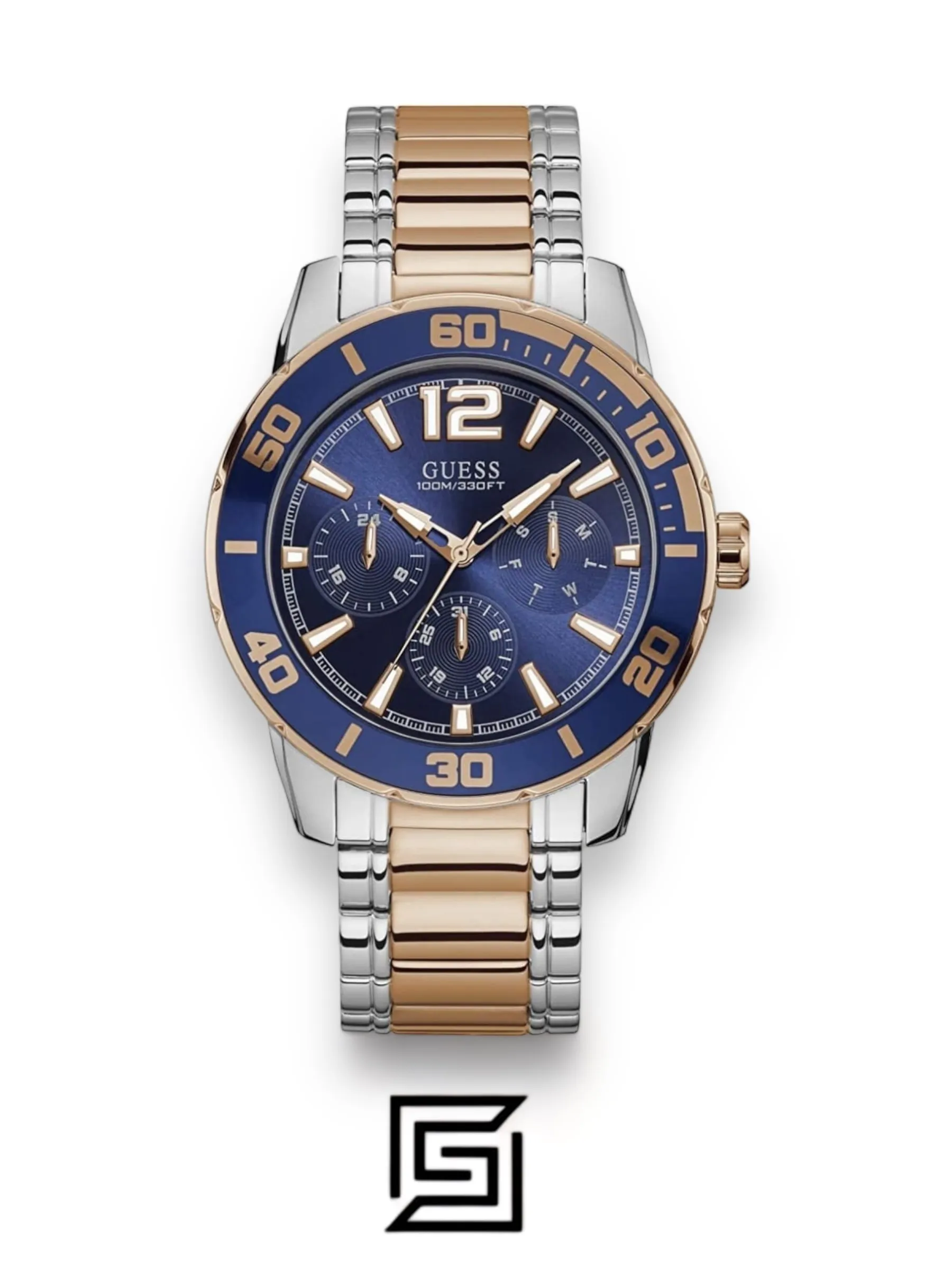 Men,Original Watches Guess watches Men's Multi Dial Quartz Watch with Stainless Steel Strap - W1249G3 Guess