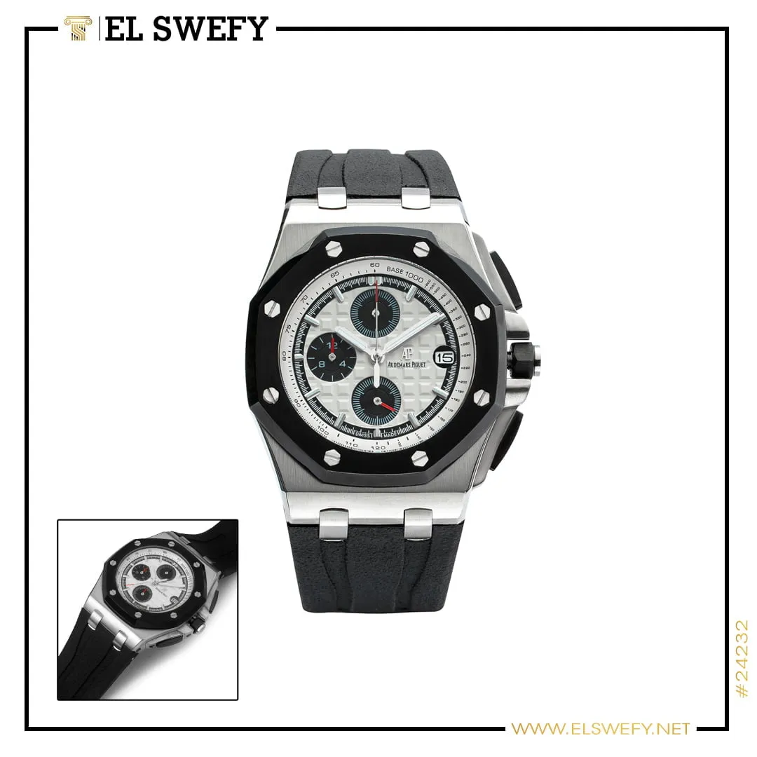Men,Watches Audemars Piguet watches J03109-R/BLACK X WHITE Audemars Piguet
