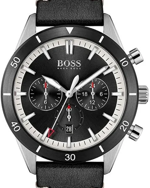 Men,Original Watches Hugo Boss original-watches Men's Analog Quartz Watch with Leather Strap 1513864 Boss