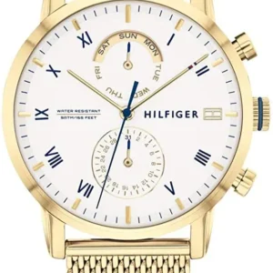 Men,Original Watches original-watches Tommy Hilfiger 1710403 Men's Kane Gold Chronograph Watch Tommy Hilfiger
