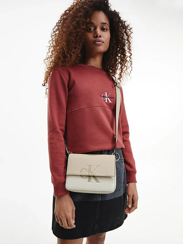 Bags,Leather,Women Calvin Klein bags Sculpted Narrow Strap Cross Body K60K60977102X Calvin Klein