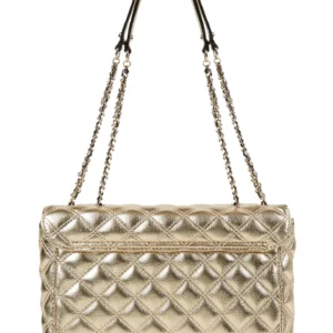 Bags,Leather,Women bags Guess Cessily Shoulder Bag and Trotter Verne Gold HWMG7679210 GOL Guess