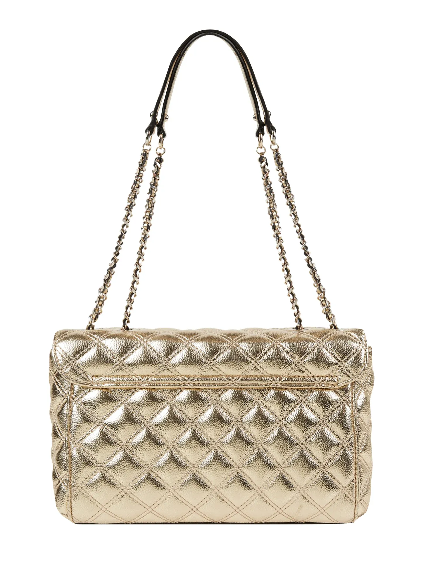 Bags,Leather,Women bags Guess Cessily Shoulder Bag and Trotter Verne Gold HWMG7679210 GOL Guess