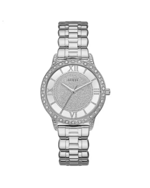 Original Watches,Women Guess original-watches ethereal-silver-dial-stainless-steel-ladies-watch-w1013l1 Guess