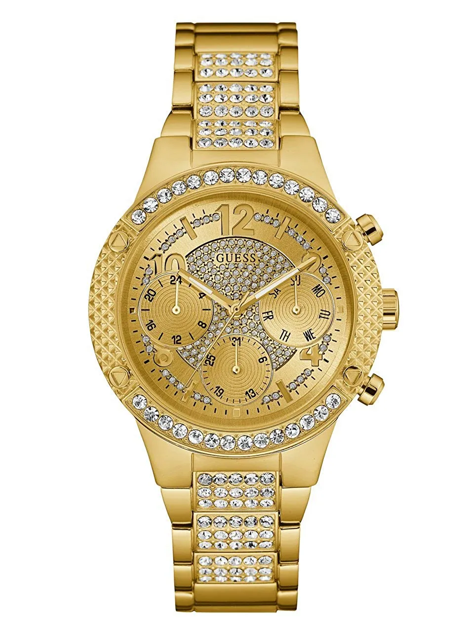 Original Watches,Women Guess original-watches analog-gold-dial-womens-watch-w0850l2 Guess