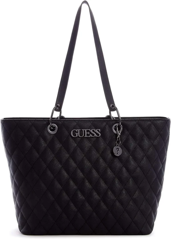 Bags,Leather,Women bags GUESS Factory Paladino Quilted Carryall B091BQZP9R Guess
