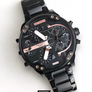 Men,Original Watches Diesel original-watches Black Stainless Black dial Chronograph for Men - DZ7312 Diesel