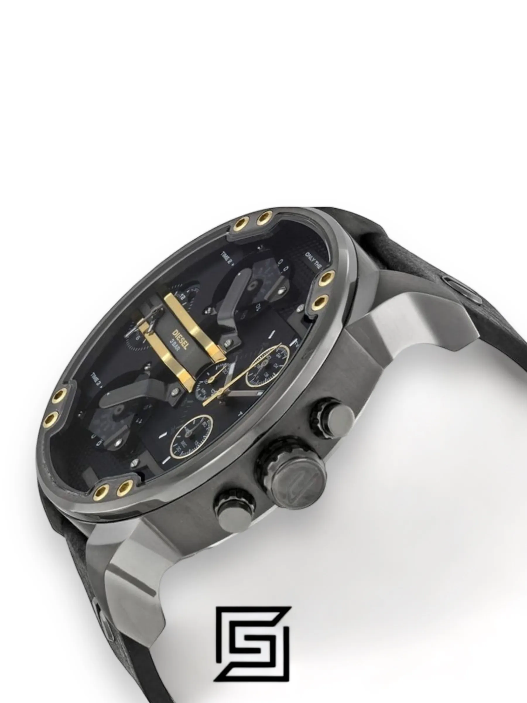 Men,Original Watches Diesel watches Men's Mr.Daddy Water Resistant Chronograph Watch DZ7348 Diesel