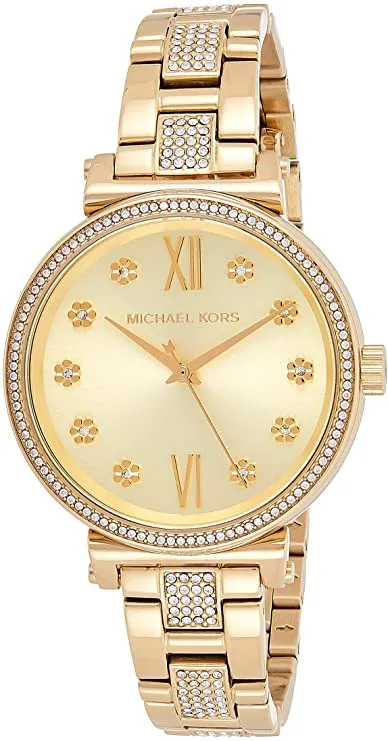 Watches,Women Michael Kors watches MK3881 Sofie Gold Analog Quartz Women's Watch Michael Kors