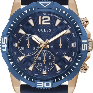 Men,Original Watches Guess original-watches Men's GW0211G4 Rose Gold Stainless Steel Quartz Casual Guess