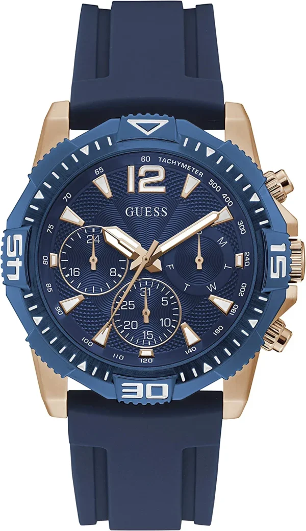 Men,Original Watches Guess original-watches Men's GW0211G4 Rose Gold Stainless Steel Quartz Casual Guess