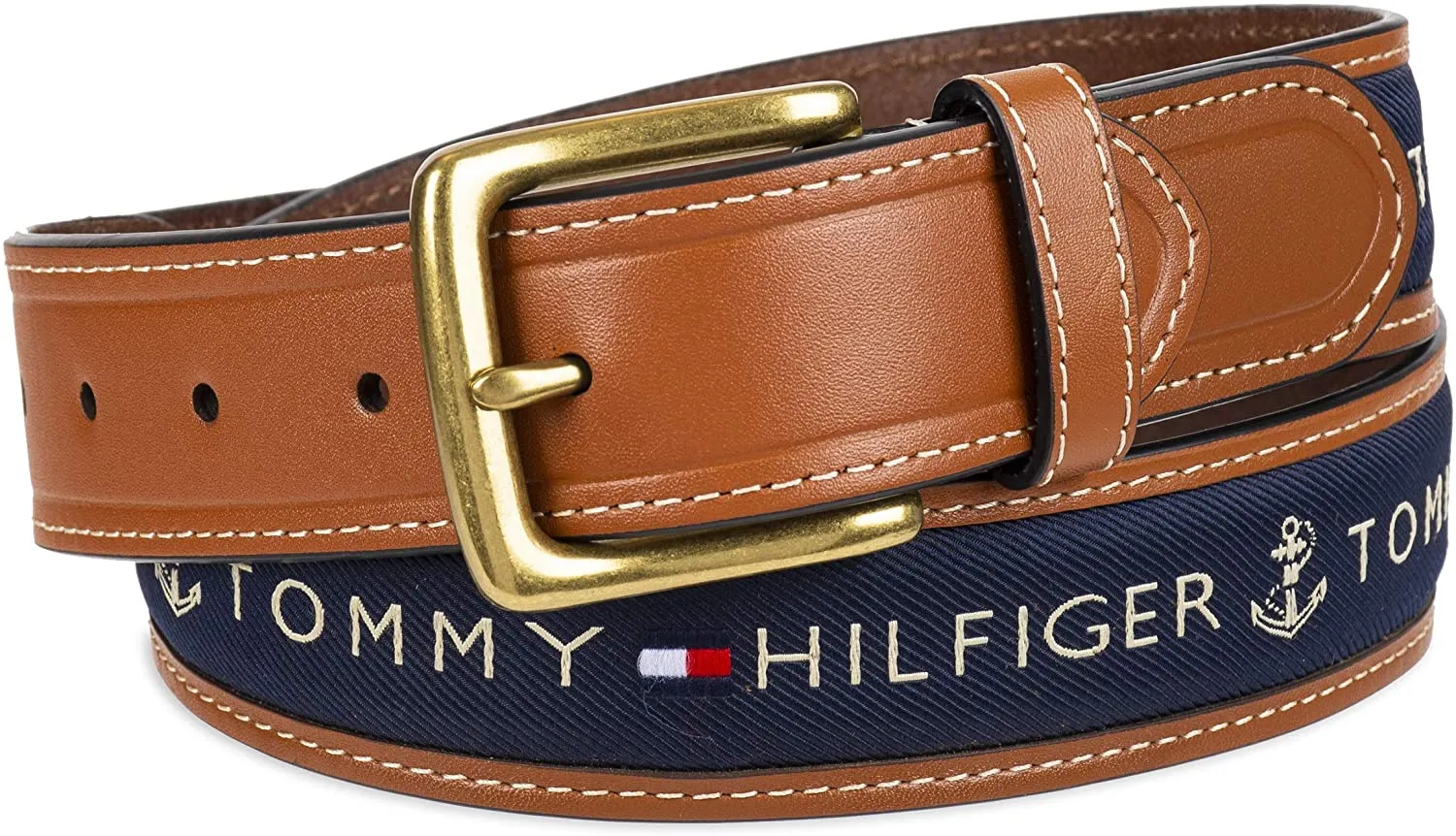 Belts,Leather Tommy Hilfiger 11TL02X032 Leather Belt For Men Tommy Hilfiger