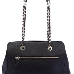 Bags,Leather,Women leather BOLSA LOGO LOVE GIRLFRIEND SATCHEL GUESS SG766209 BLACK Guess