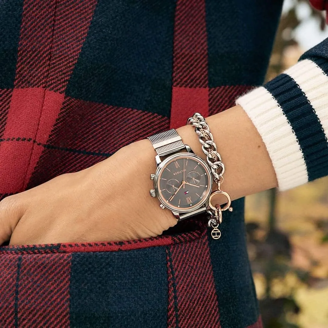 Original Watches,Women Tommy Hilfiger original-watches Women's Quartz Stainless Steel and Mesh - 1782304 Tommy Hilfiger