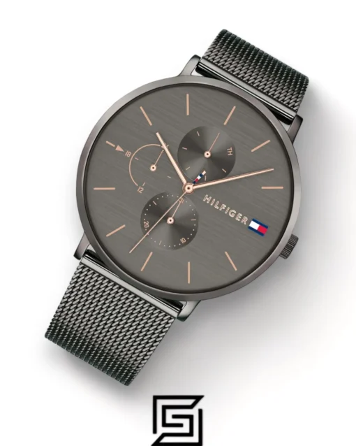 Original Watches,Women Tommy Hilfiger watches Ladies Analog Black Business Quartz - 1781945 Tommy Hilfiger