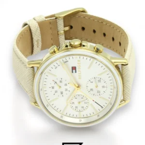 Original Watches,Women Tommy Hilfiger watches Women's Multi dial Watch with Leather Strap 1781790 Tommy Hilfiger