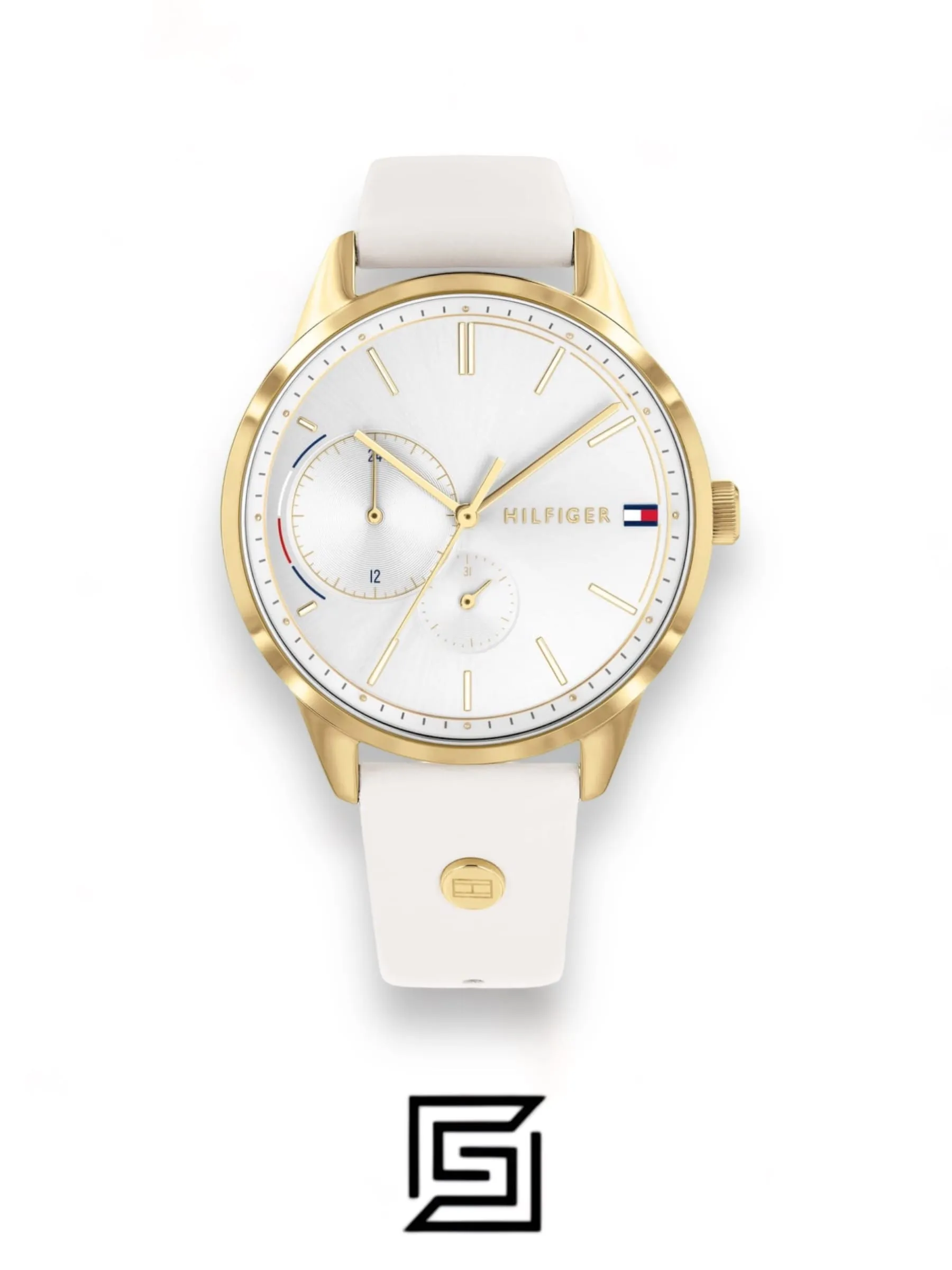 Original Watches,Women Tommy Hilfiger original-watches Leather Round Analog Water Resistant Watch for Women - 1782018 Tommy Hilfiger
