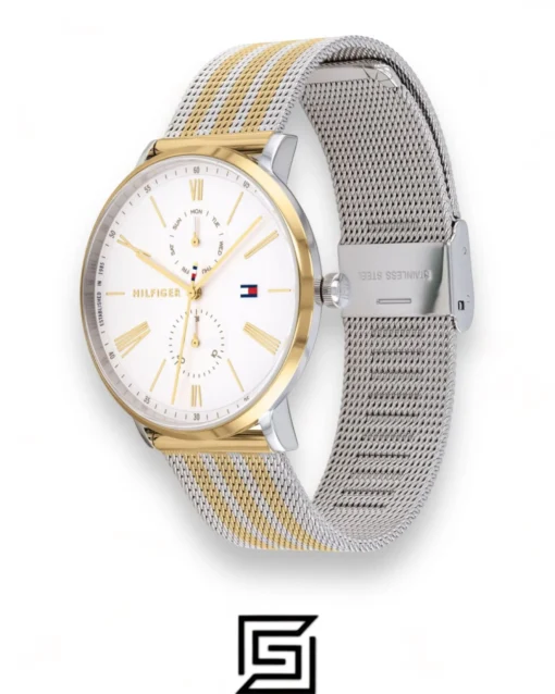 Original Watches,Women Tommy Hilfiger watches Womens Multi dial Quartz Watch with Stainless Steel Strap 1782074 Tommy Hilfiger