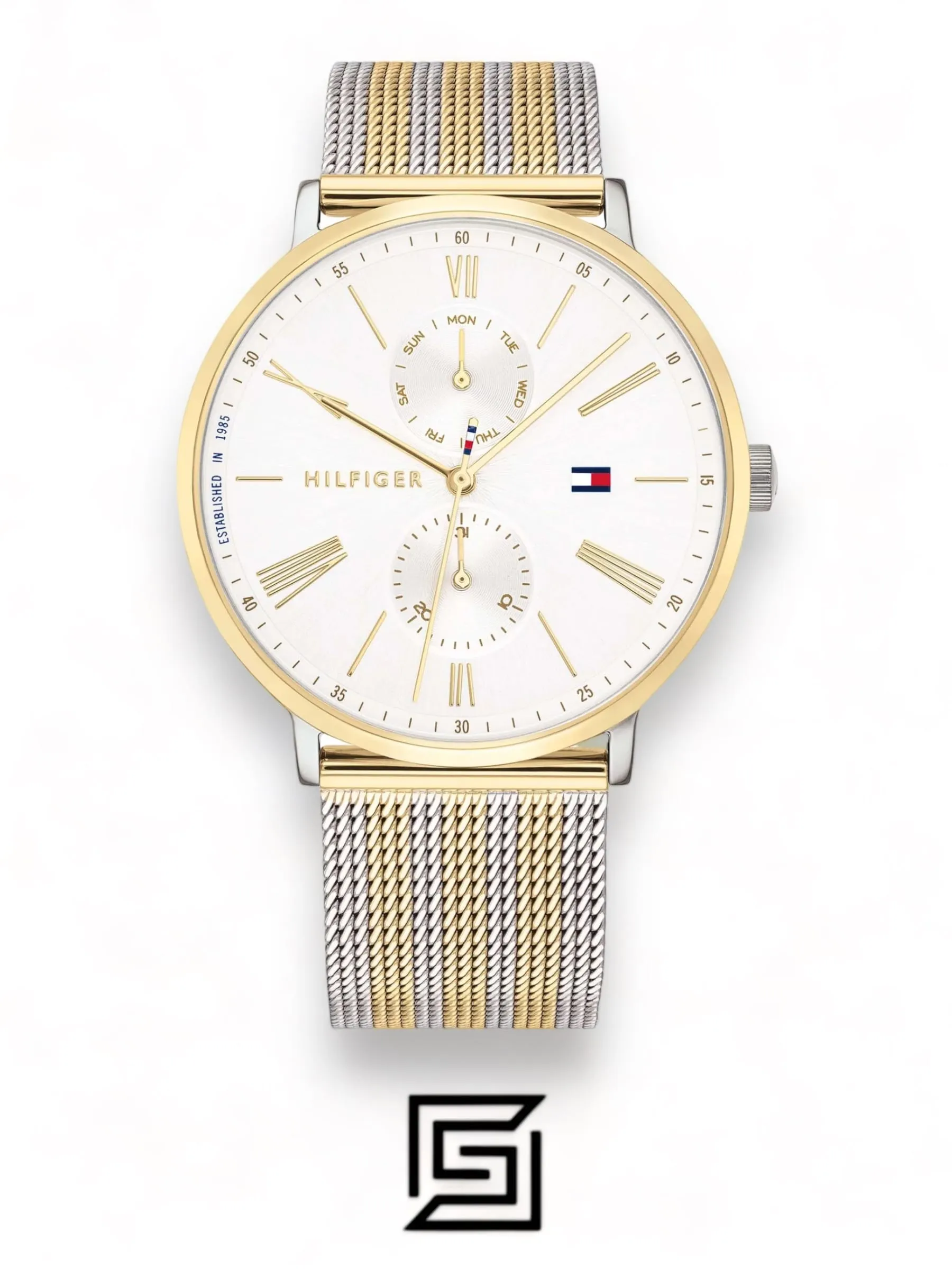 Original Watches,Women Tommy Hilfiger watches Womens Multi dial Quartz Watch with Stainless Steel Strap 1782074 Tommy Hilfiger