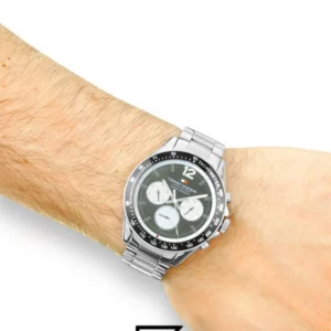 Men,Watches,Men,Original Watches Tommy Hilfiger original-watches Men's Black Dial Stainless Steel Band Watch - 1791120 Tommy Hilfiger
