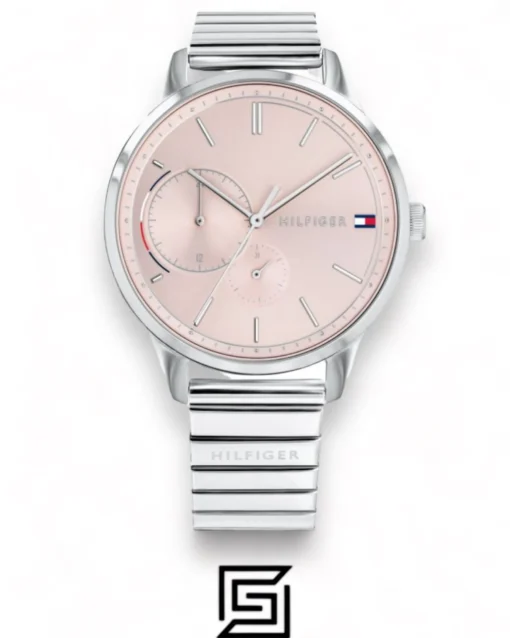 Original Watches,Women Tommy Hilfiger original-watches Brooke Women's Pink Dial Stainless Steel Band Watch - 1782020 Tommy Hilfiger