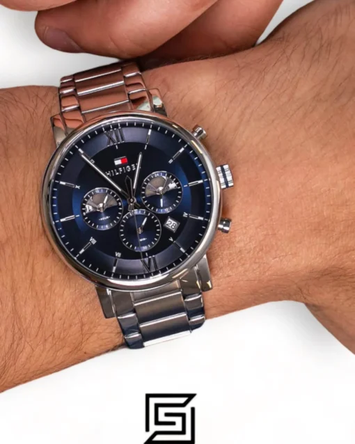 Men,Original Watches Tommy Hilfiger watches Mens Quartz Wrist Watch Chronograph - 1710409 Tommy Hilfiger