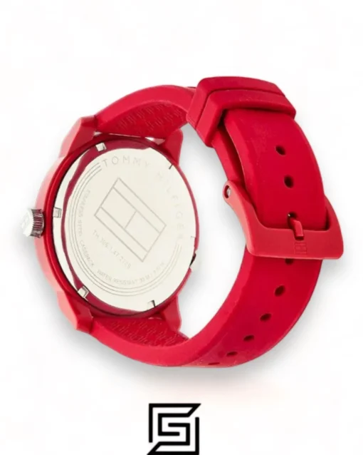 Men,Original Watches Tommy Hilfiger watches Men's Denim Quartz Watch with Silicone Strap - 1791480 Tommy Hilfiger