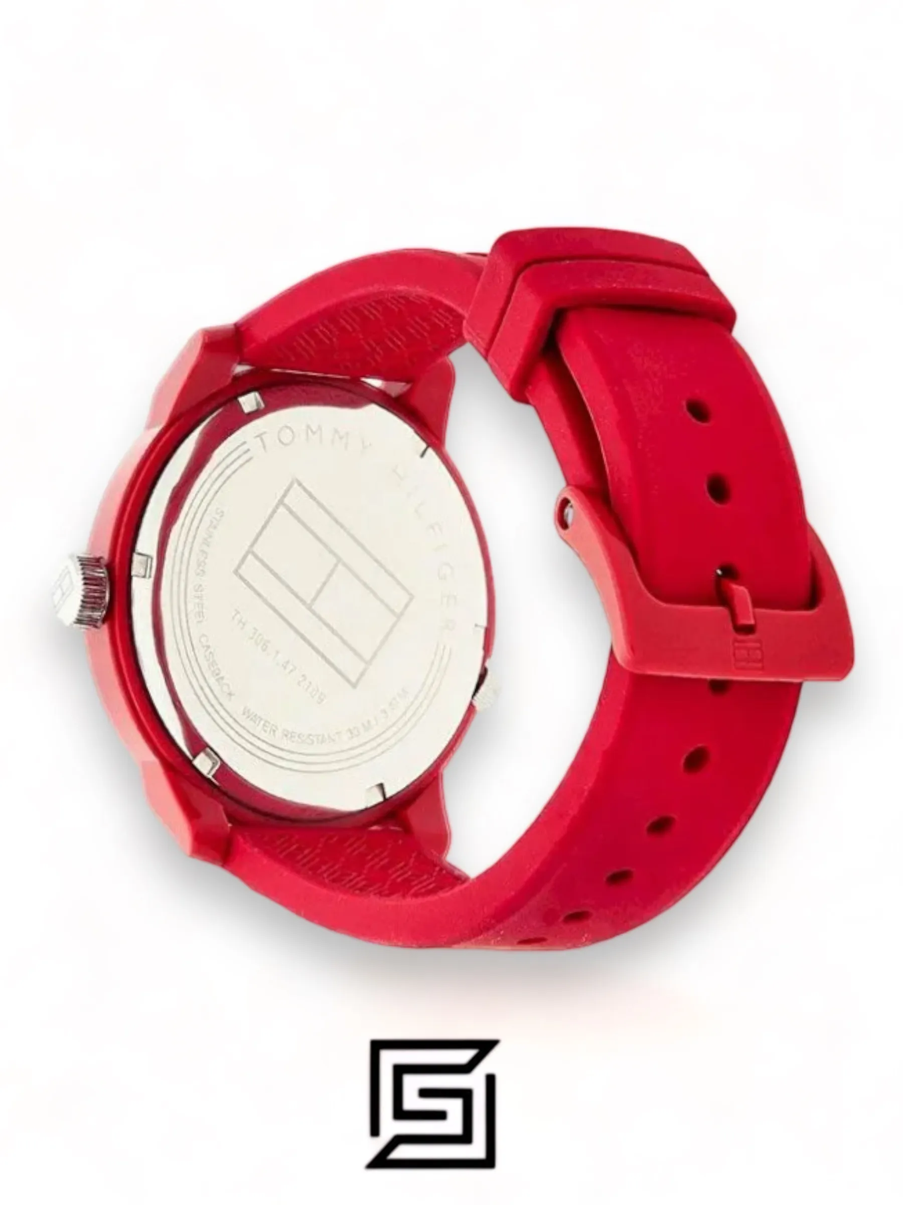 Men,Original Watches Tommy Hilfiger watches Men's Denim Quartz Watch with Silicone Strap - 1791480 Tommy Hilfiger