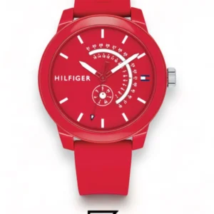 Men,Original Watches Tommy Hilfiger watches Men's Denim Quartz Watch with Silicone Strap - 1791480 Tommy Hilfiger
