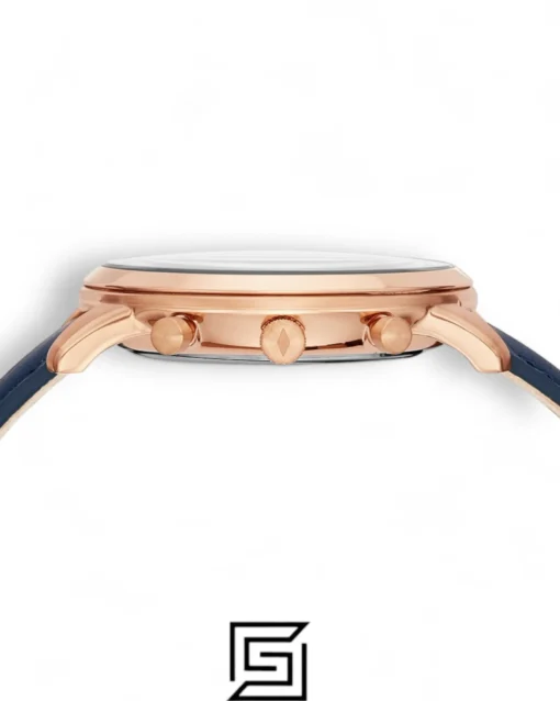 Men,Original Watches Fossil watches Neutra Chronograph Navy Leather Watch - FS5454 Fossil