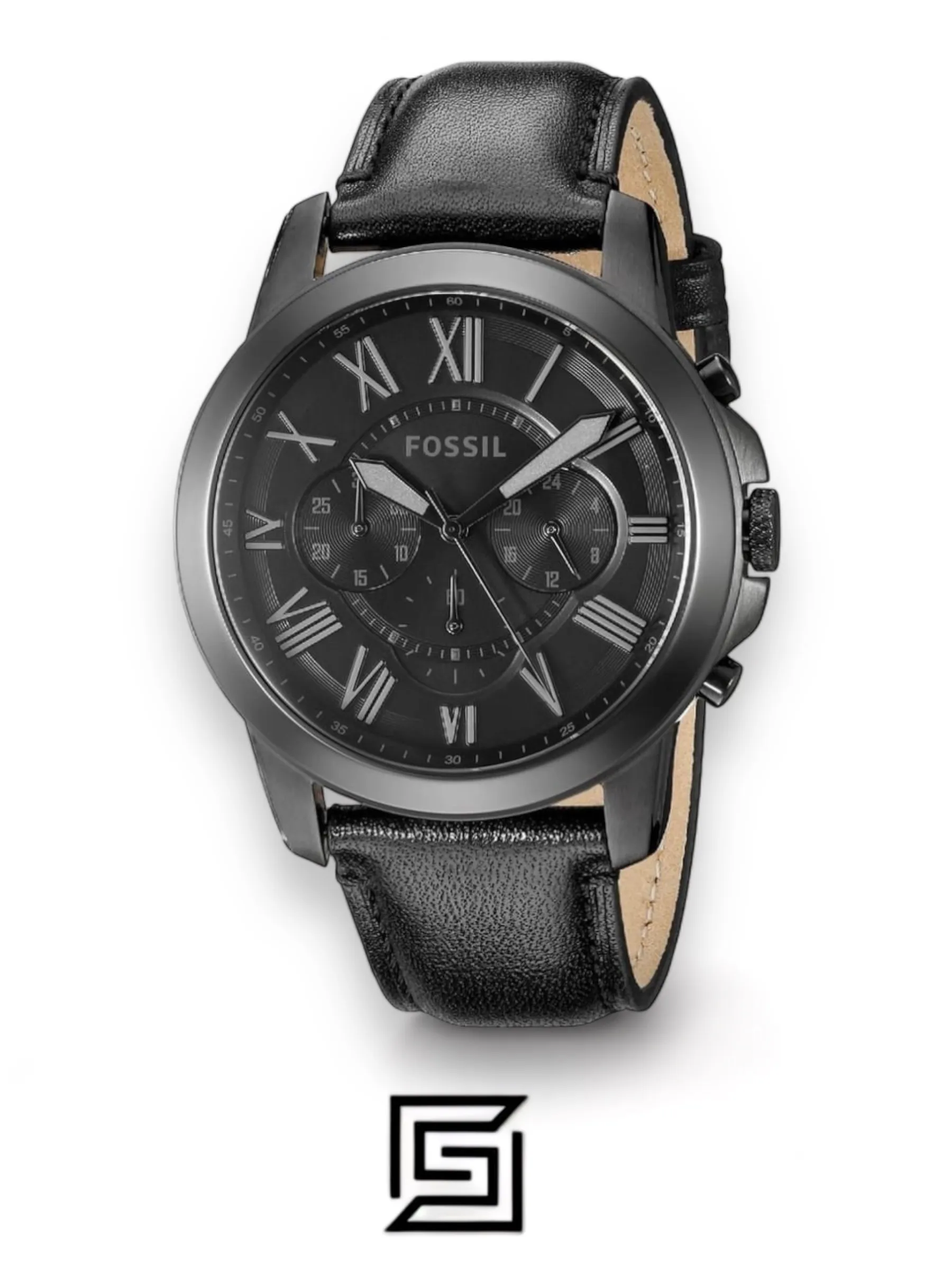 Men,Watches,Men,Original Watches Fossil original-watches Grant Chronograph Black Dial Men