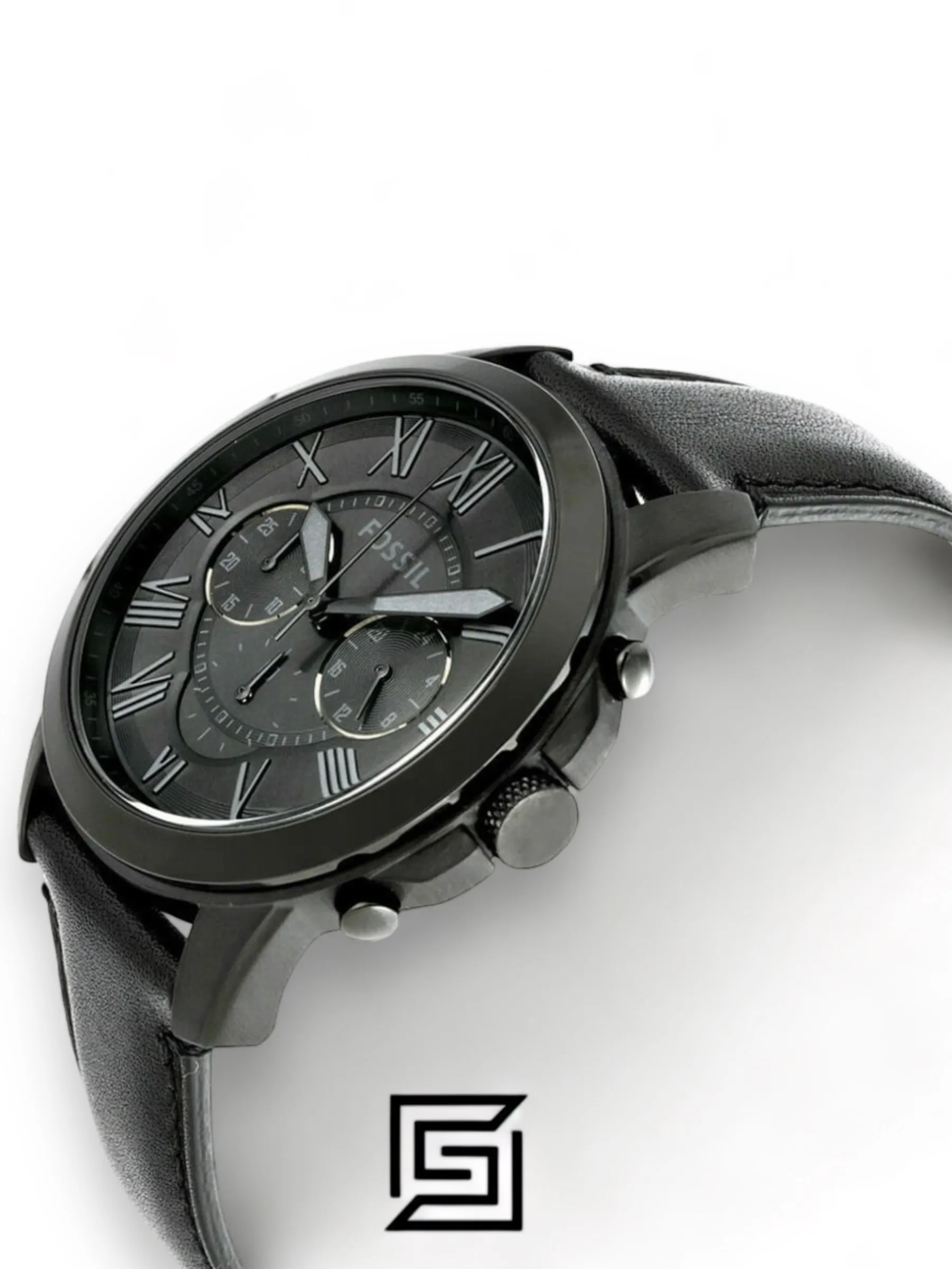 Men,Watches,Men,Original Watches Fossil original-watches Grant Chronograph Black Dial Men